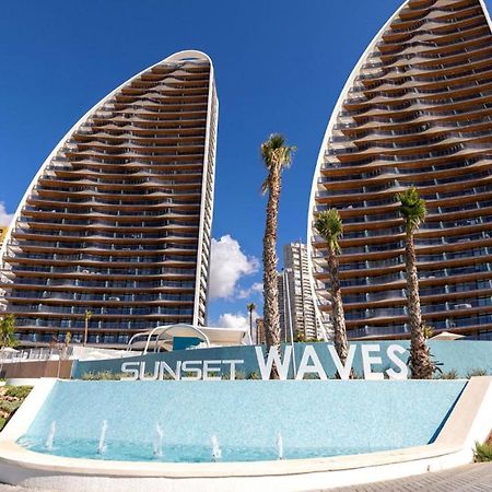 Apartament Sunset Waves Vistas Al Mar Benidorm Zewnętrze zdjęcie