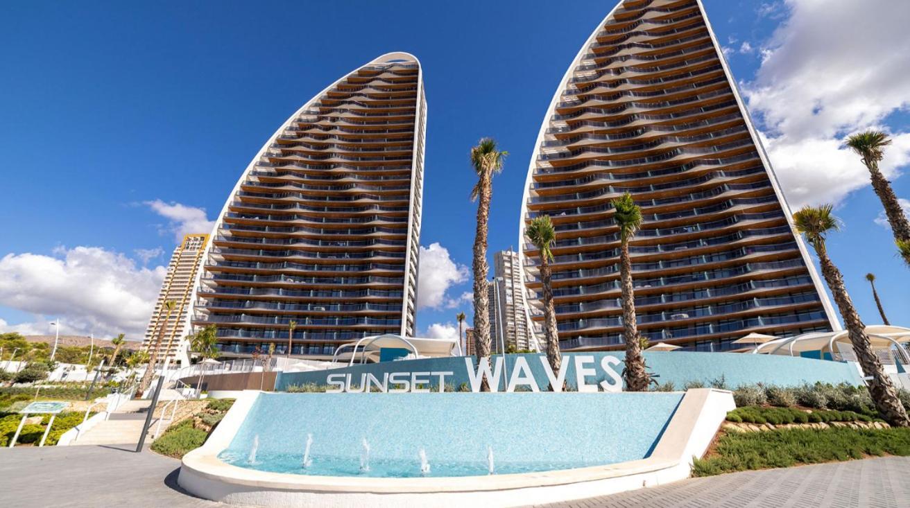 Apartament Sunset Waves Vistas Al Mar Benidorm Zewnętrze zdjęcie